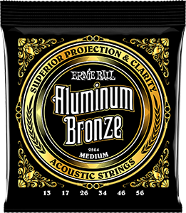 Pack of Medium Aluminum Bronze strings